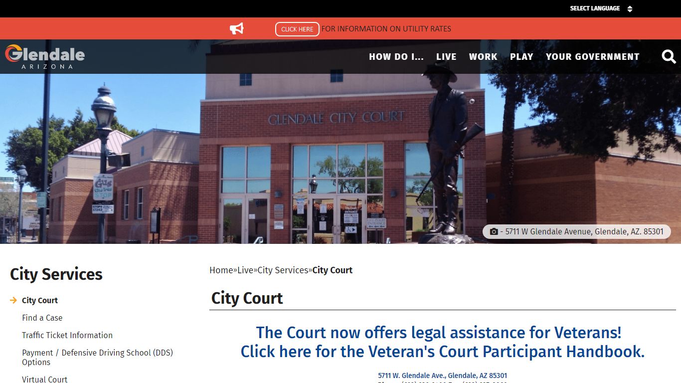 City Court - City of Glendale - Glendale, Arizona