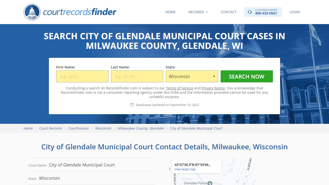 City of Glendale Municipal Court Case Search - RecordsFinder